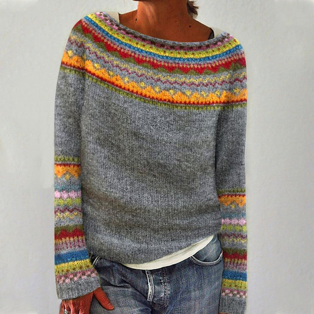 Harper - Retro Knit Jumper