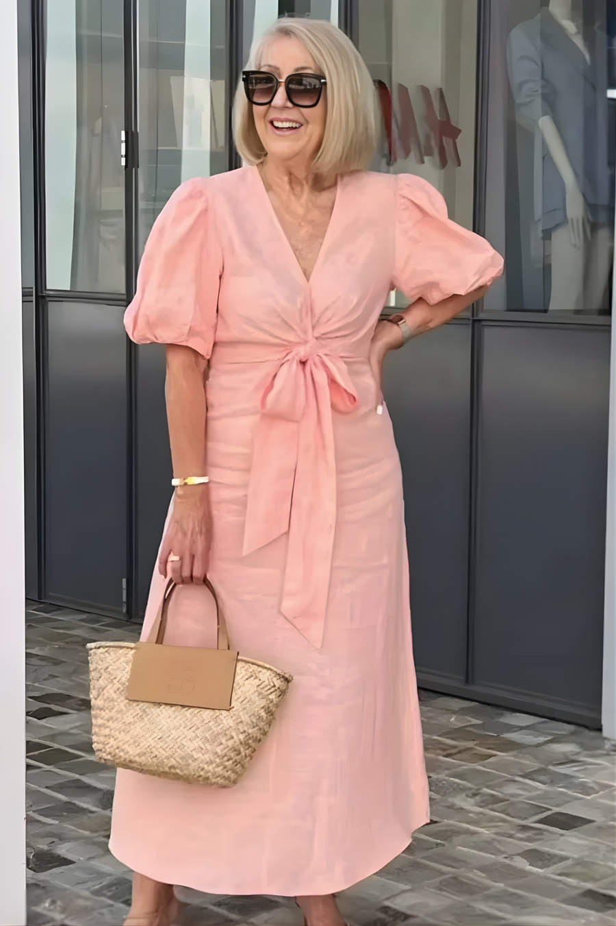 Siena™  V-Neck Sleeve Dress