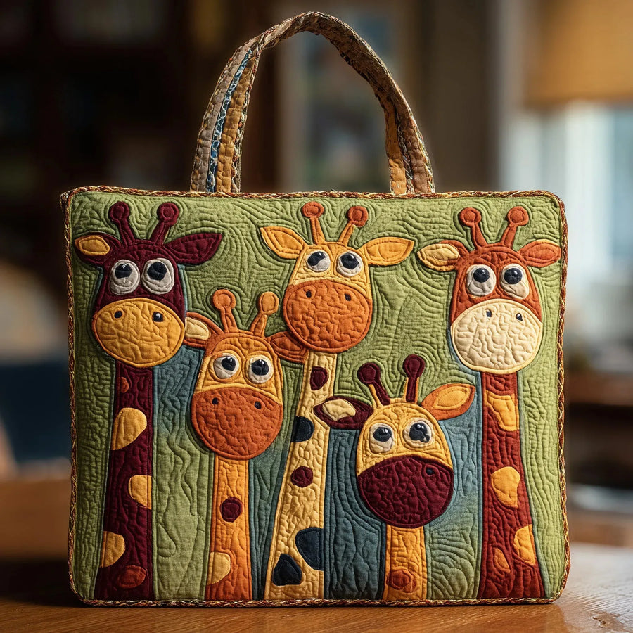 Quilted Bag - Giraffe