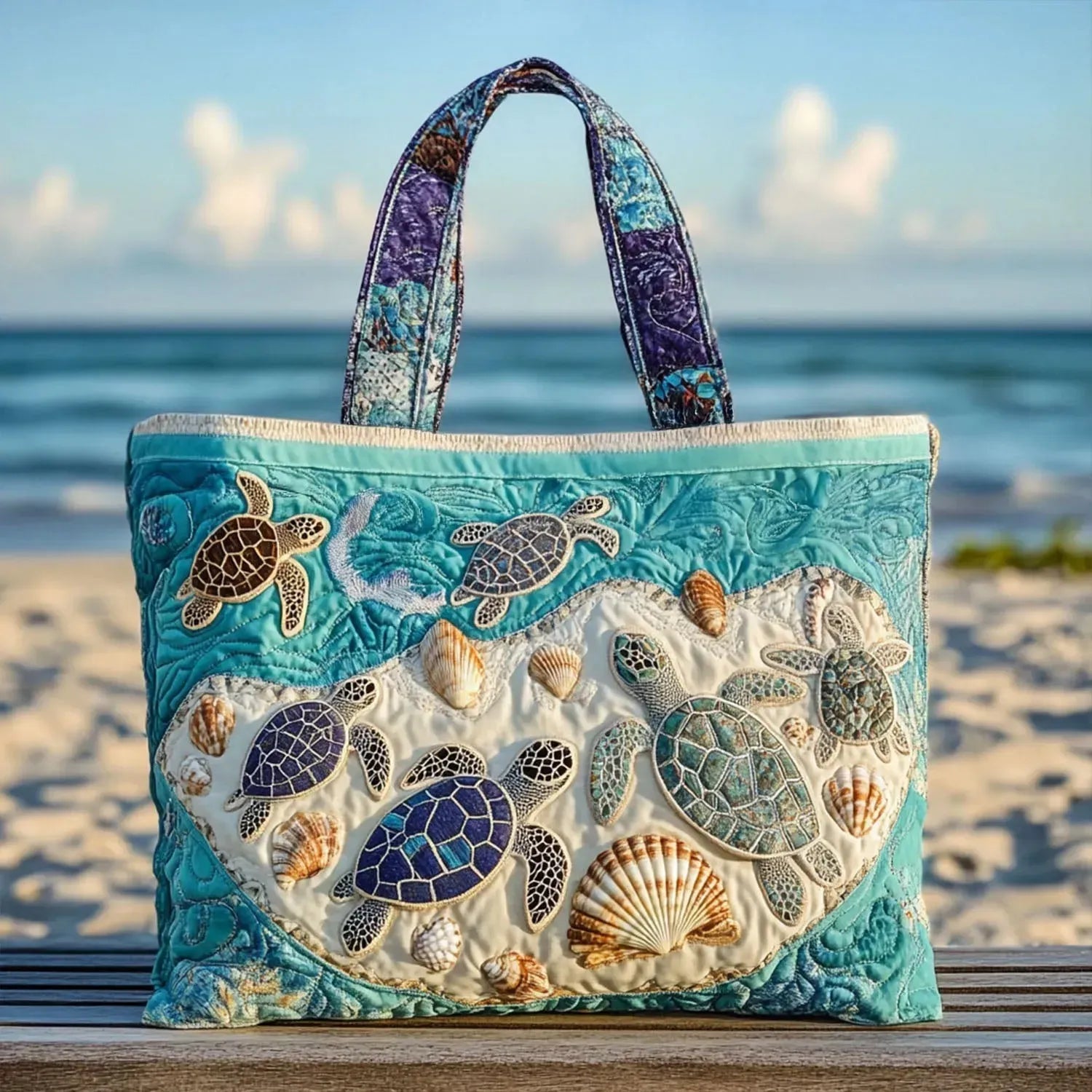 Handmade Bag - Love for Turtles