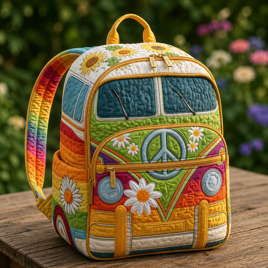 Bohemian Backpack - Sunflowers & Daisies