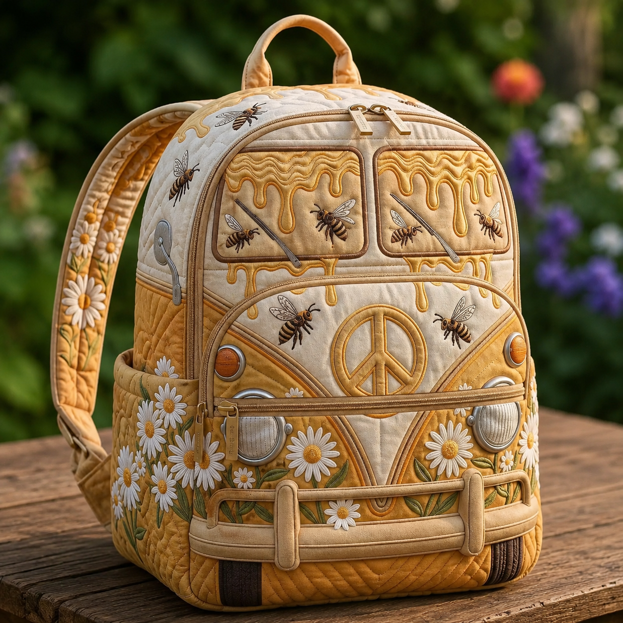 Bohemian Backpack - Bees and Honey