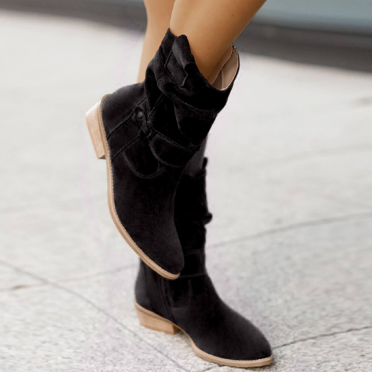 Celine™ Women's Suede Boots