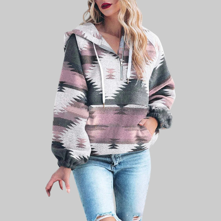 SAKU™ - Comfy Oversized Zip-Up Long Sleeve Hoodie Sweatshirt
