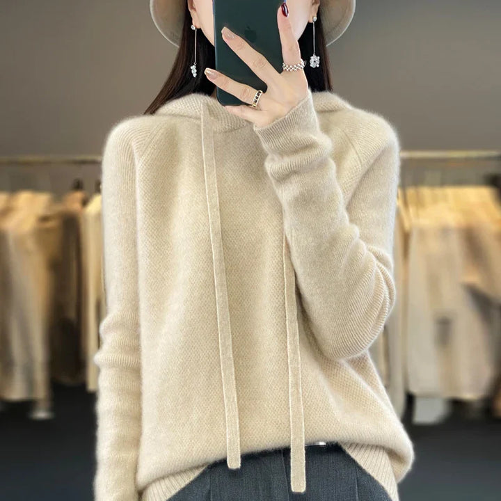 Hanna™ | Soft Merino Wool Hoodie