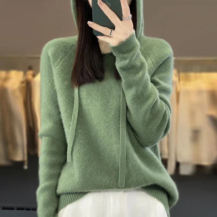 Hanna™ | Soft Merino Wool Hoodie