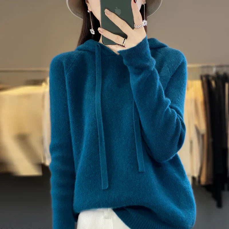 Hanna™ | Soft Merino Wool Hoodie