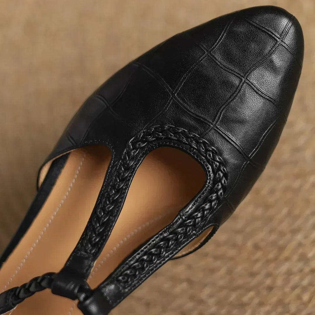 Eliana™ Elegant Leather Sandal