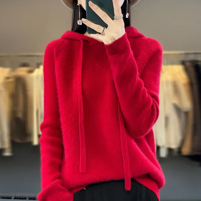 Hanna™ | Soft Merino Wool Hoodie