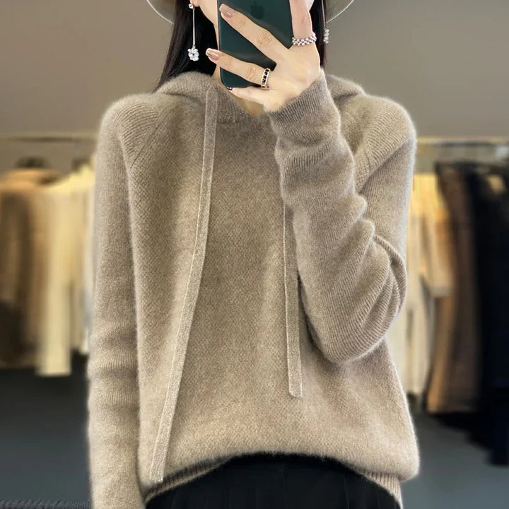 Hanna™ | Soft Merino Wool Hoodie