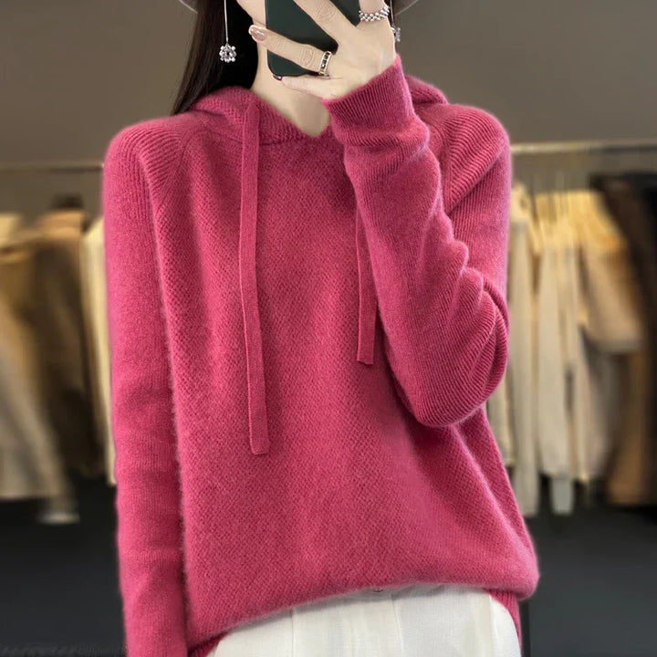 Hanna™ | Soft Merino Wool Hoodie