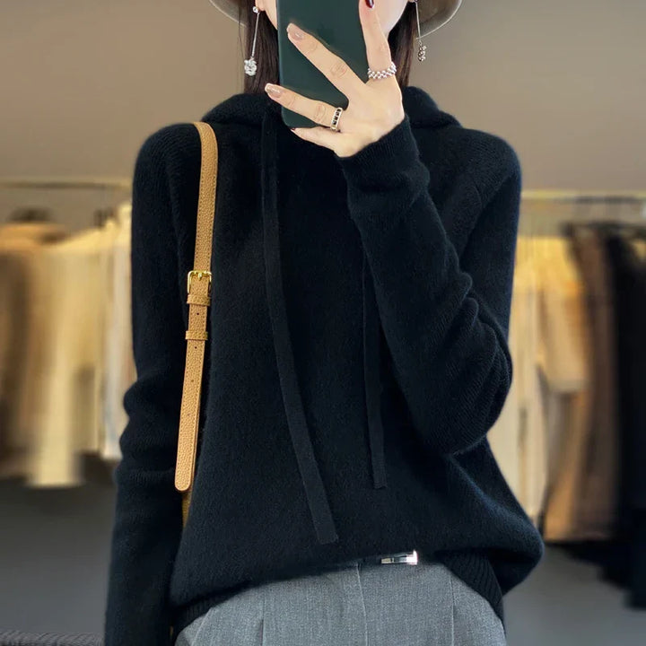 Hanna™ | Soft Merino Wool Hoodie