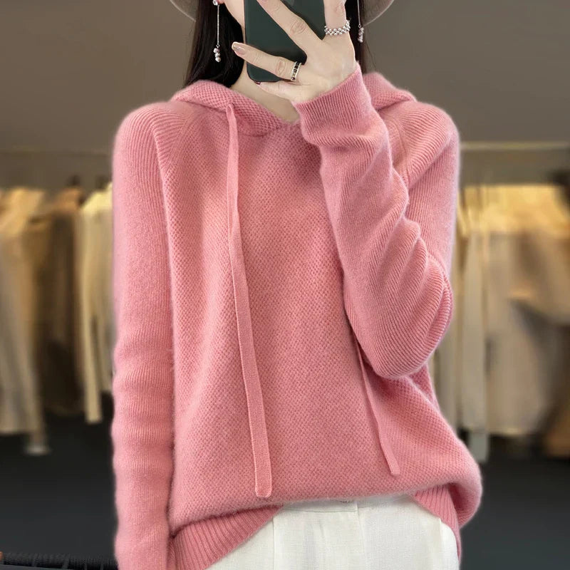 Hanna™ | Soft Merino Wool Hoodie