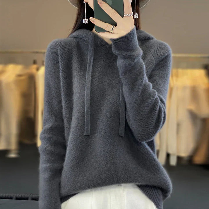 Hanna™ | Soft Merino Wool Hoodie