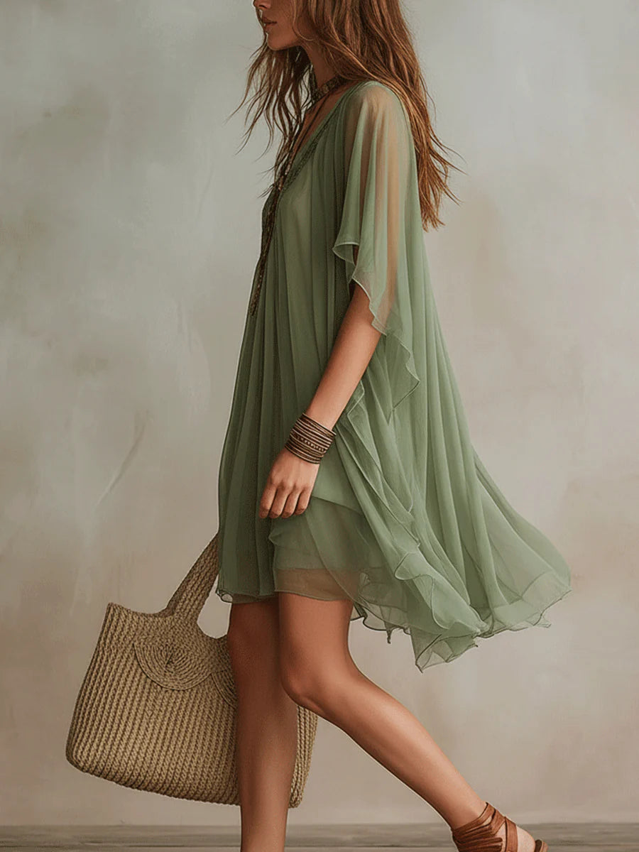 Iselle™ | Elegant Flowing Dress