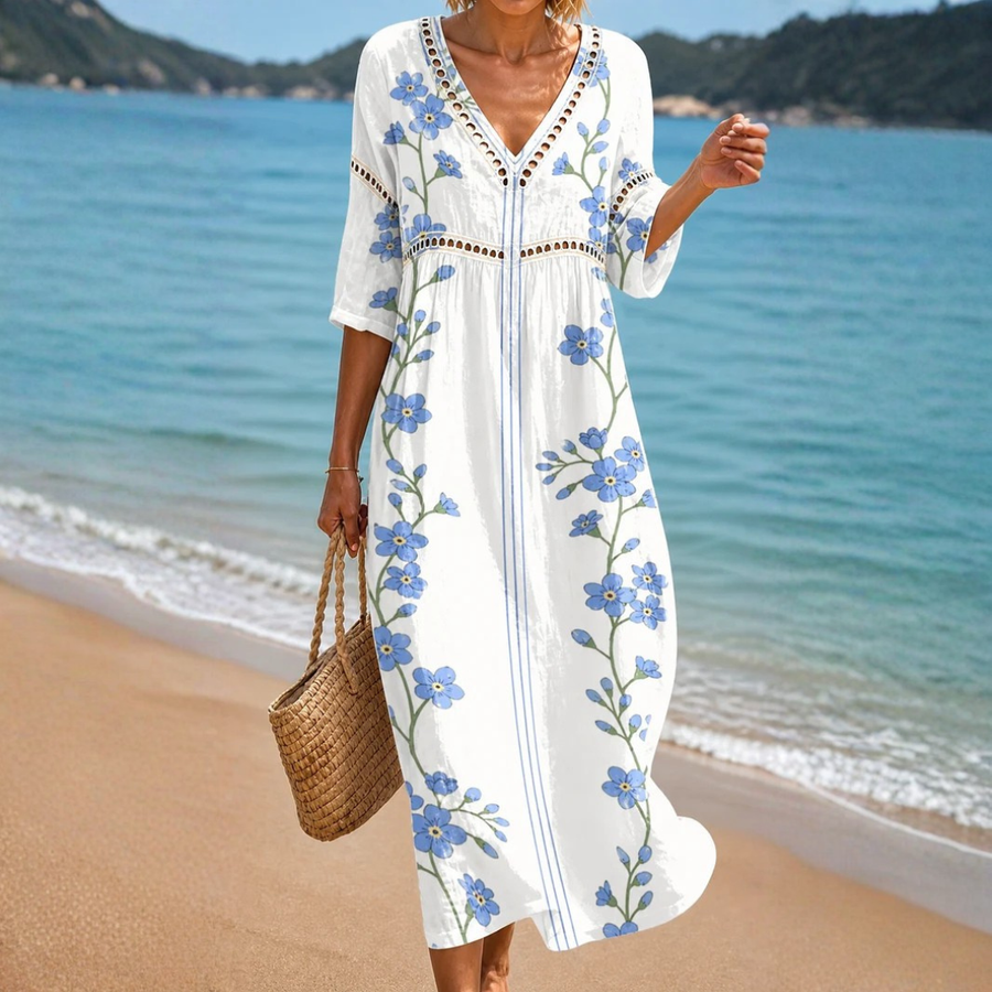 Aerith - Airy Flow Midi Dress