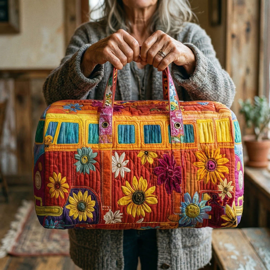 Padded Travel Bag Hippie Bus