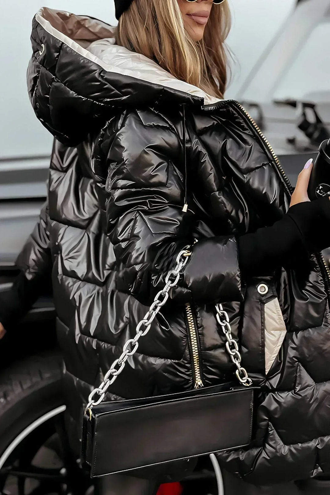 MILA | Long Quilted Jacket