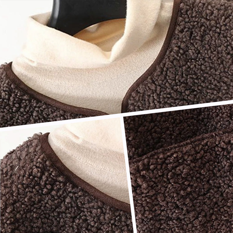 Lynora | Button-Down Short Warm Vest