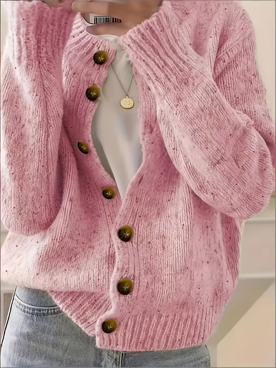 Marama | Speckled Knit Cardigan